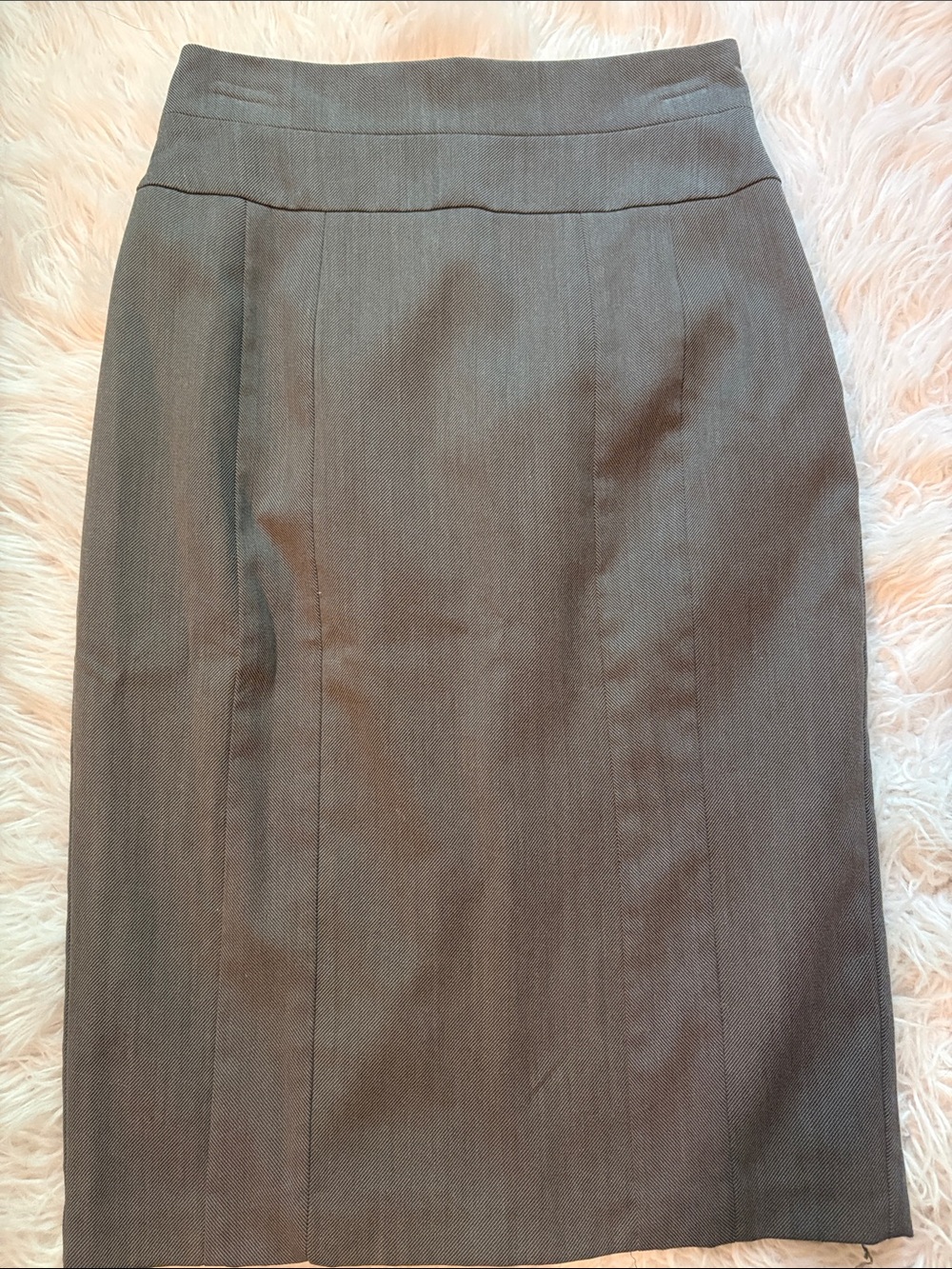 Worthington Charcoal Gray Pencil Skirt